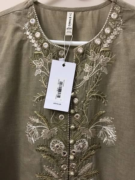 Brand new embroidered  ethnic  single shirt and 2pc suit 6