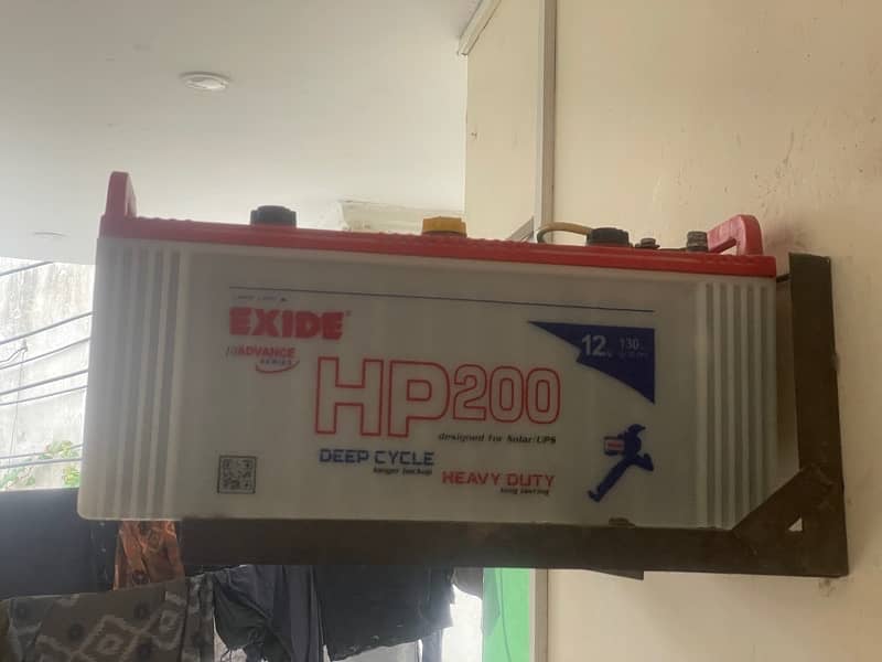 Under warranty Exide Battery 2