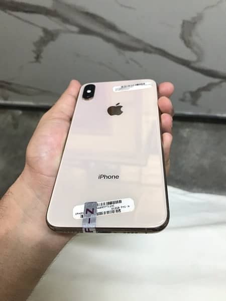 iphone XsMax Non-PTA ( Sim Working ) 512 GB 10