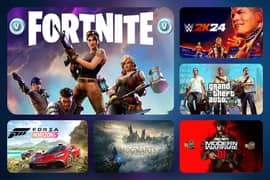 Fortnite for xbox , ps and pc by epic games , xbox games , ps4/5 , pc