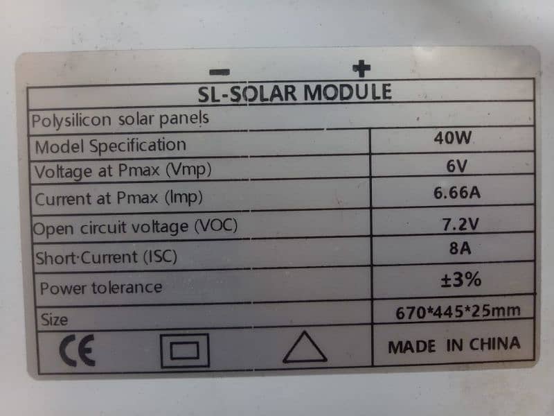 New solar panels bht hi sasty price me 40watt 4500 3