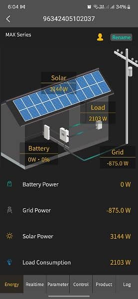 Primax 10kw hybrid solar Inverter  pv 12000 1