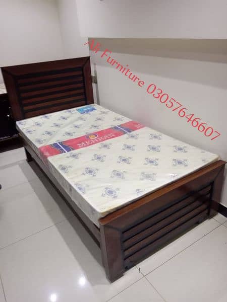 Single bed/Latest bed/Wooden bed/ 9