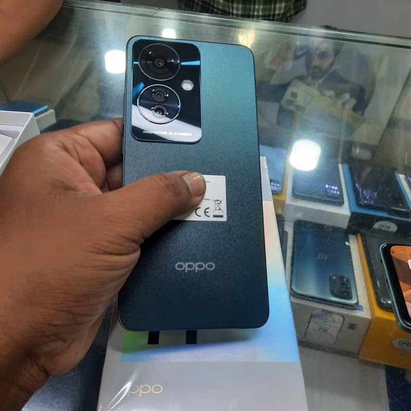 oppo reno 11f just box open, brand new pis 1