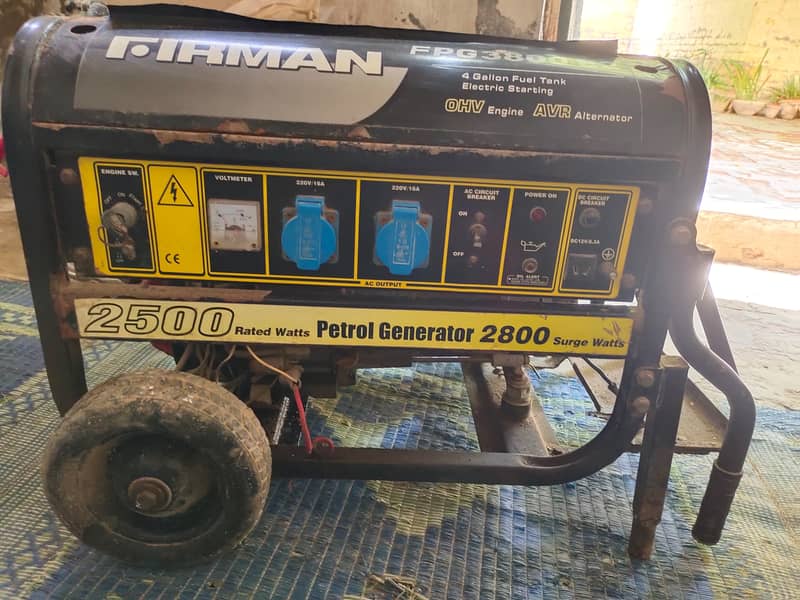 "SUMEC FIRMAN SPG2500 Generator/Petrol Gas Generator/2200W Generator" 3