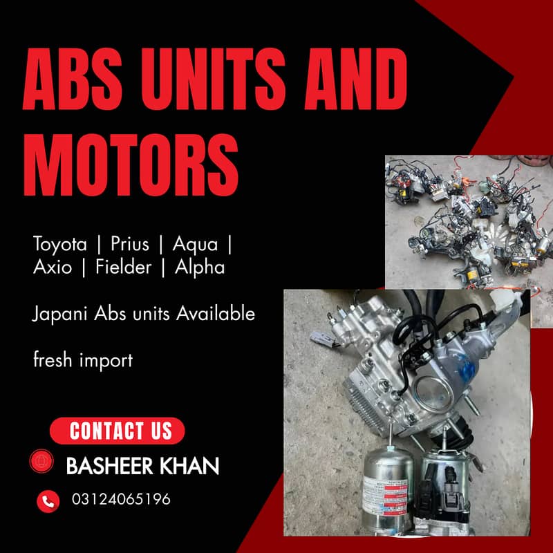 Toyota Aqua Toyota Prius Abs Unit Available 10