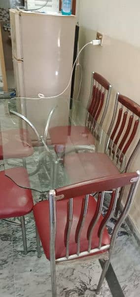 dinning table with 6 chairs 4