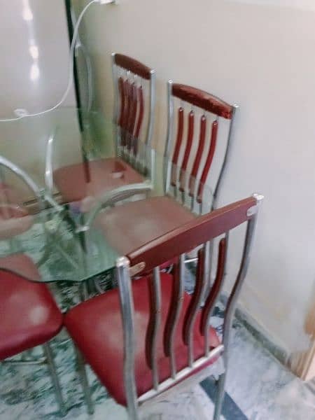 dinning table with 6 chairs 5