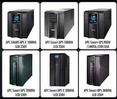 APC SMART UPS 650VA TO 10KVA AND DRY& LITHIUM BATTERIES AVAILABLE