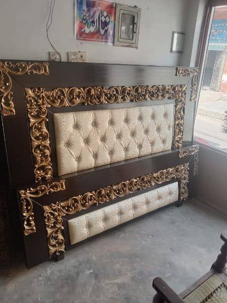 Double bed / Brass bed / bed set / furniture for sale 6