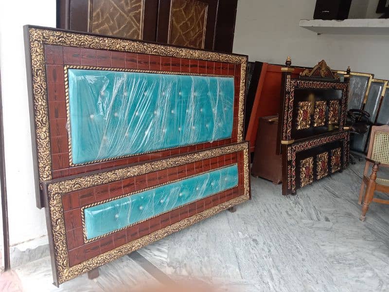 Double bed / Brass bed / bed set / furniture for sale 11