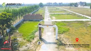 5 Marla plots are Available in Campus view resedensia mardan on easy installment