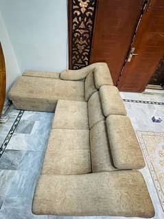 L- shape sofa set