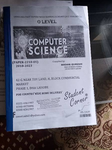 Olevels text books,past papers and notes available 2