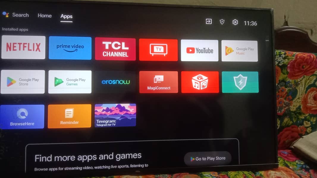 TCL 50P615 Android LED with original remote,Box and accessories. . 4