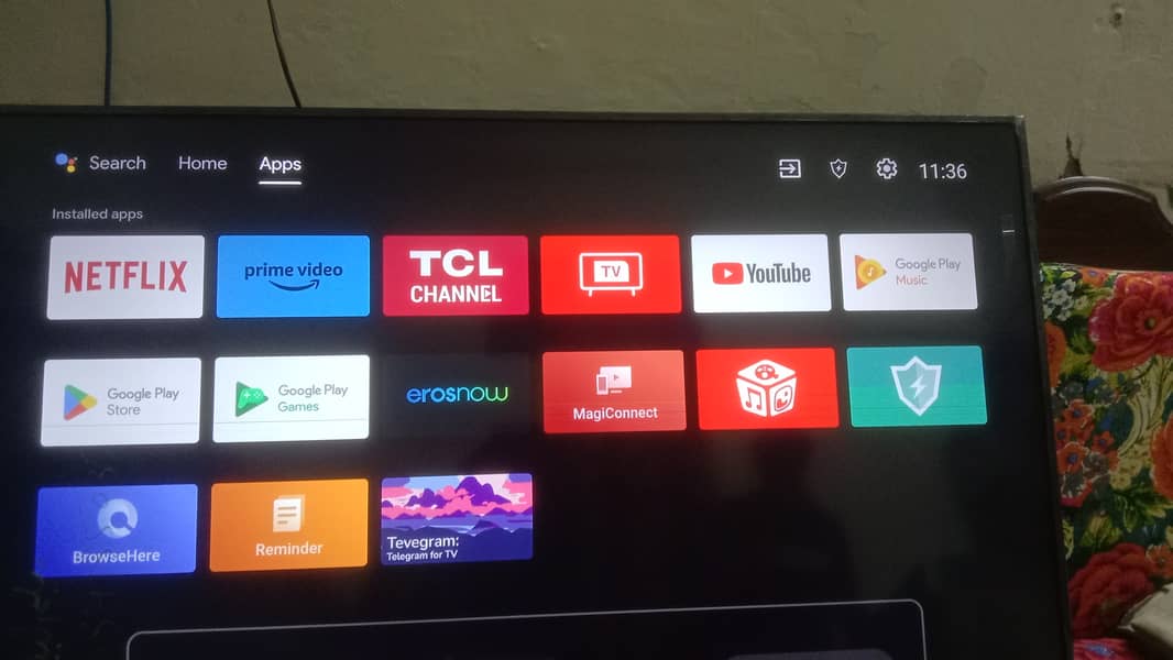 TCL 50P615 Android LED with original remote,Box and accessories. . 10