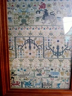 17th-18th Century Sampler Tapestry 0