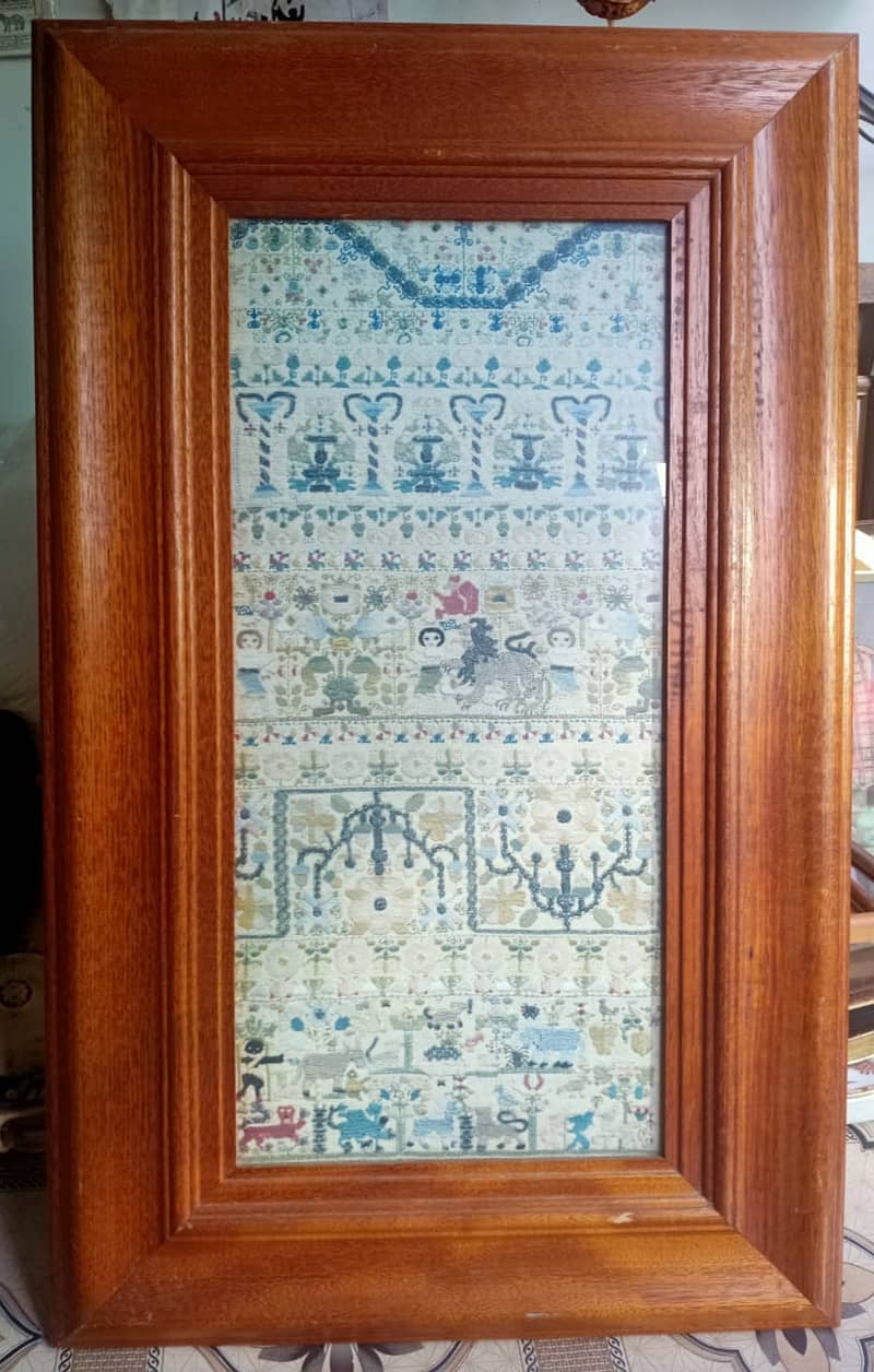 17th-18th Century Sampler Tapestry 1