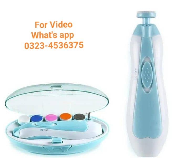 Baby Nail Trimmer l Electric l Free Delivery l 0323-4536375 0