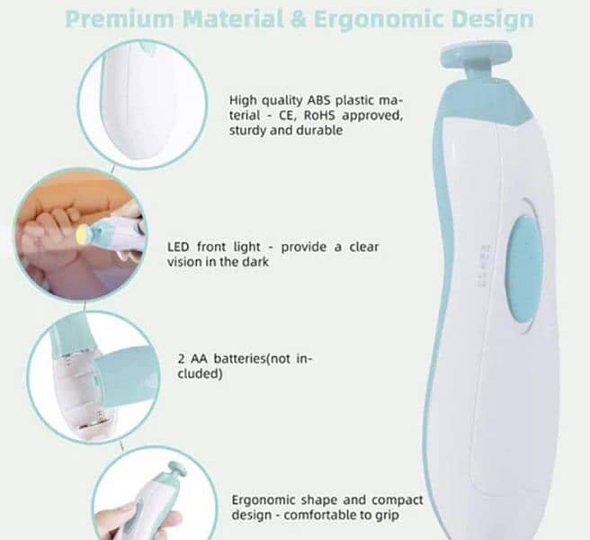 Baby Nail Trimmer l Electric l Free Delivery l 0323-4536375 6