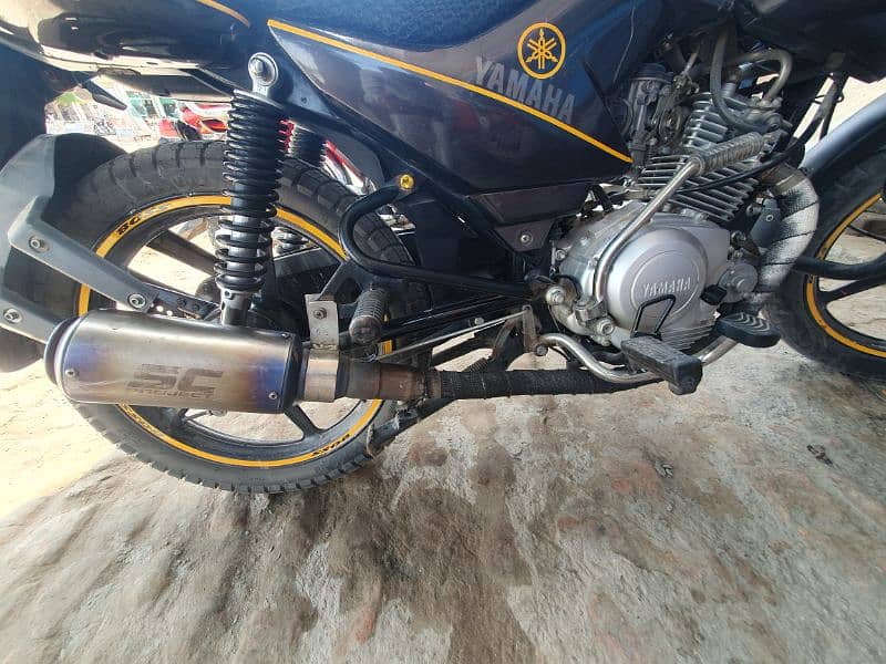 SC PROJECT EXHAUST silencer for ybr suzuki honda 2