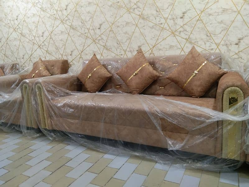 New 7 Seater Sofa Set)Sofa/Sofa Set/Furniture 1