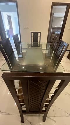 Dining Table set with 6 chairs