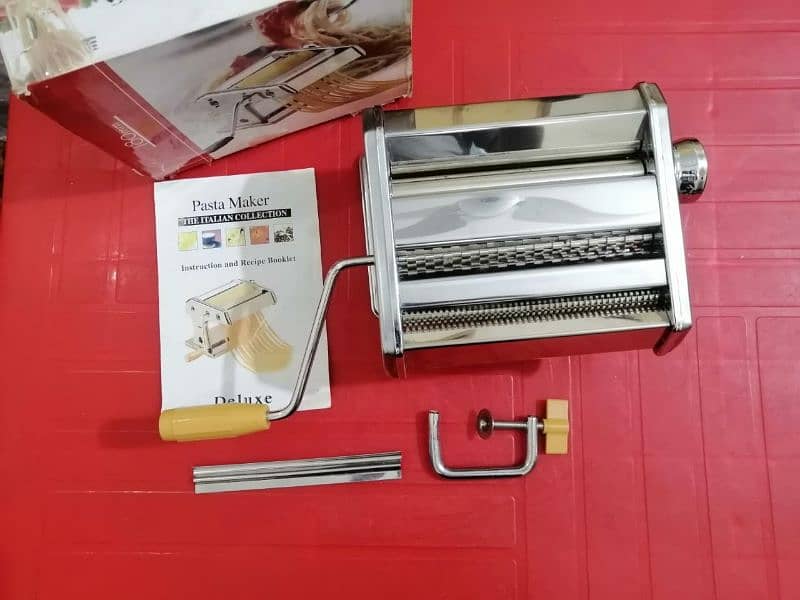 Deluxe 180mm Manual Pasta  / Macroni Maker Machine, Imported 3