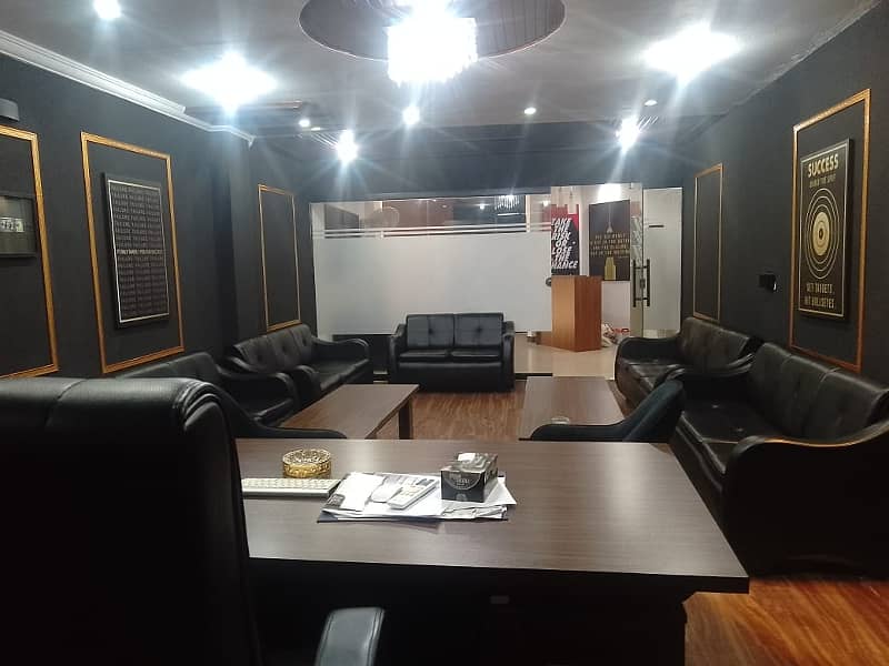 1130 SFT Well Furnished Corporate Office Available For Rent At Main Boulevard Gulberg 0