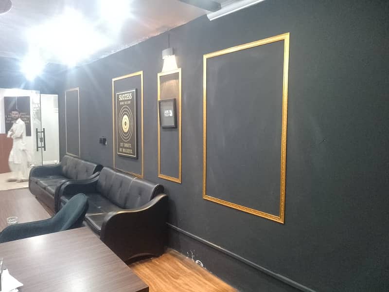 1130 SFT Well Furnished Corporate Office Available For Rent At Main Boulevard Gulberg 10