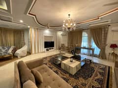 02 KANAL LUXURY FURNISH HOUSE AVAILABLE FOR RENT IN BAHRIA TOWN LAHORE 0