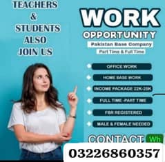 Need staff male  female and students