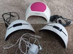 Nail uv lamps. Nail drying, baby phototherapy, currency checking