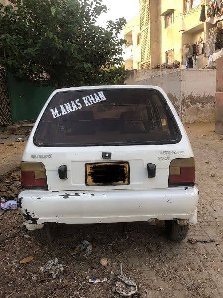 Suzuki Mehran VX 1990 5