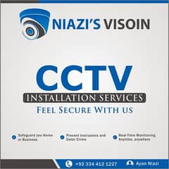 WE are installing All type of CCTV cameras