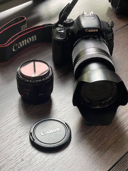 CANON 600D DSLR CAMERA WITH ALL ACCESSORIES FOR SALE 1