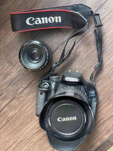 CANON 600D DSLR CAMERA WITH ALL ACCESSORIES FOR SALE 2