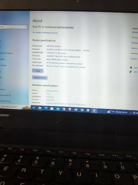 Lenovo x13e Thinkpad 4gb ram i3 exchange possible 1