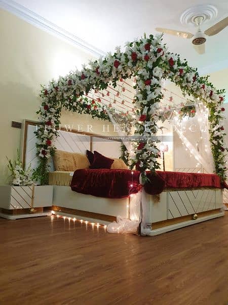 flower fresh artificial shop decoration events service wedding karachi 1