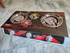 Glass stove 3 burner | 10/10 condition