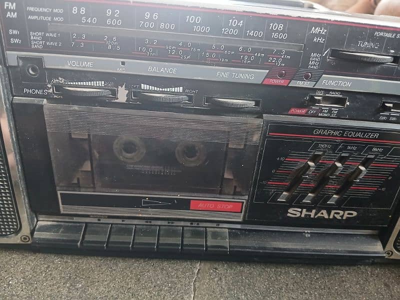 Sharp tape recorder 1