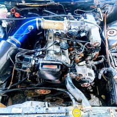 Toyota 1GFE engine with Auto transmission and wiring