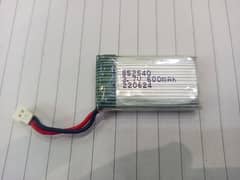 Drone Battery 3.7v 600 mAh lipo battery for drone