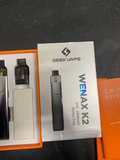 GEEK VAPE 10/10 2ML , 1000 MAH, GLOSSY GREY COLOR