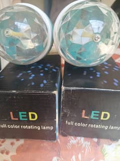 Led colour rotating lamp 0