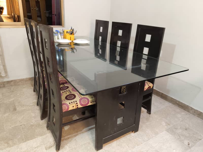 Dining Table set with 8 chairs 0