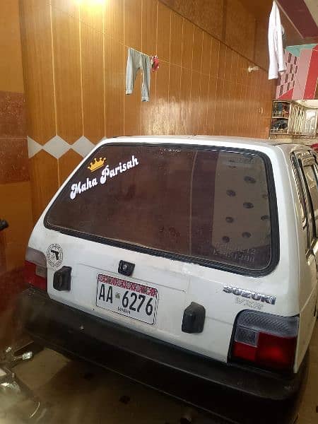 Suzuki Mehran VX 1989 contact no 03022545877 0