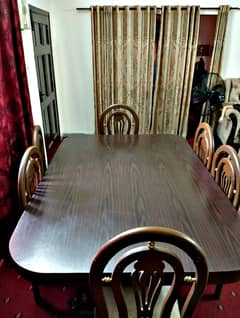 Dining Table  Set|6 six chairs |wooden Dining |wooden chairs|Furniture