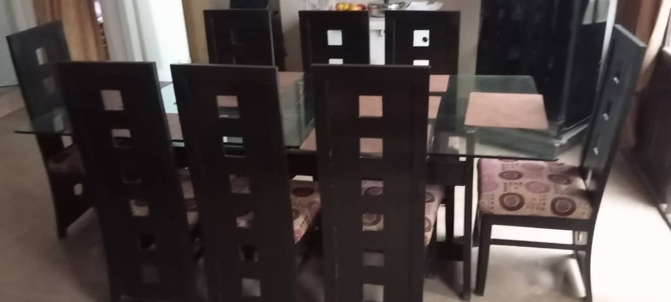 Dining Table set with 8 chairs 4