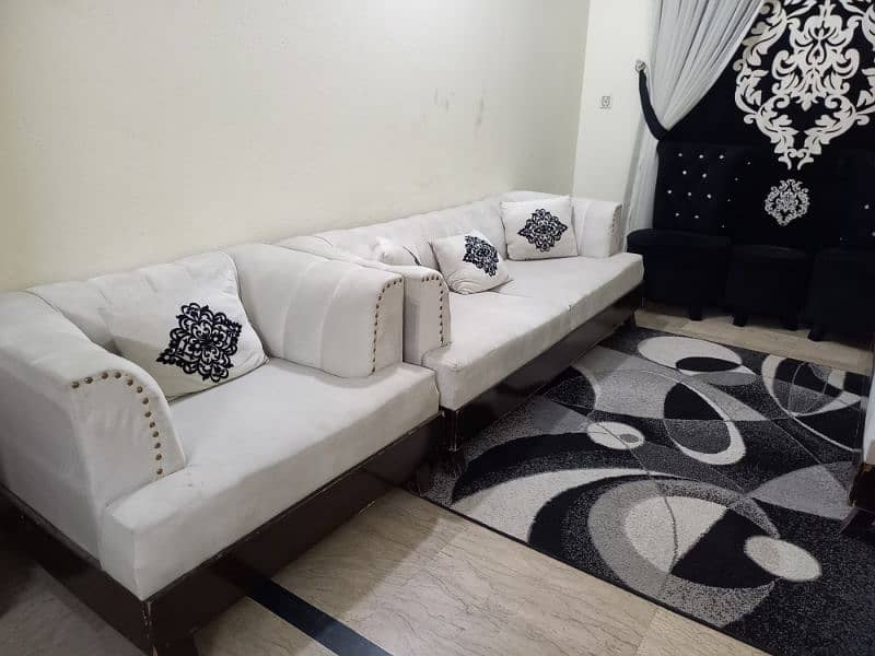 3 2 1 sofa set off white colour 0310-4519611 2